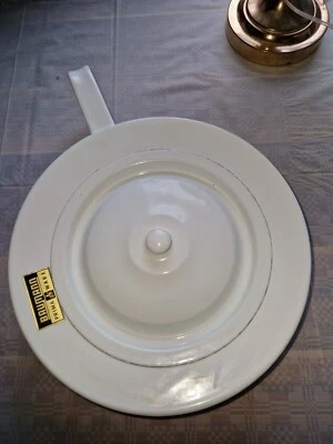 Nachttopf mit Deckel aus  Emaille von Baumann - Bild 1 von 4