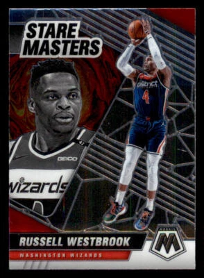 2020-21 Panini Mosaic Stare Masters #2 Russell Westbrook - Image 1 of 2