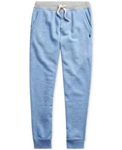 BRAND NEW Polo Ralph Lauren Big Boy Twill Terry Jogger Pant, Large (14-16), Blue - Picture 1 of 2