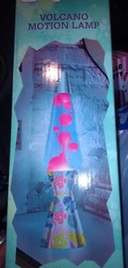Disney Lilo & Stitch Volcano Motion Lava Lamp New in box Pink Blue lava - Picture 1 of 3