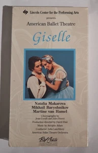 american ballet theatre GISELLE natalia makarova  VHS VIDEOTAPE NEW corner dings - Picture 1 of 4