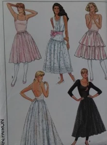Misses Skirt Petticoats Ballerina Sewing Pattern Simplicity 8133 Size 8-14 - Picture 1 of 4