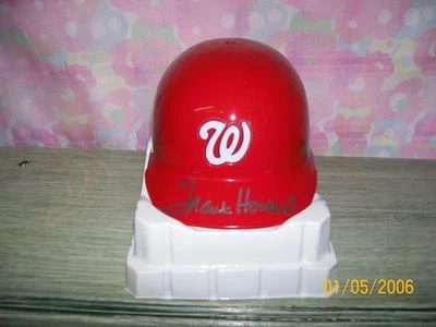FRANK HOWARD SIGNED WASHINGTON SENATORS BATTING HELMET RIP! - Image 1 of 2