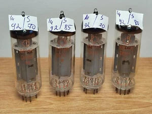 6P14P (6П14П) / EL84 PASSENDES QUAD (4 Stck.) 80-90er Röhren NOS EU-Lager! - Bild 1 von 8