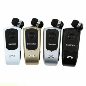 AURICOLARE WIRELESS MONO BLUTOOTH 4.0 AURICOLARE RETRATTILE FINEBLUE F-920 - Foto 1 di 8