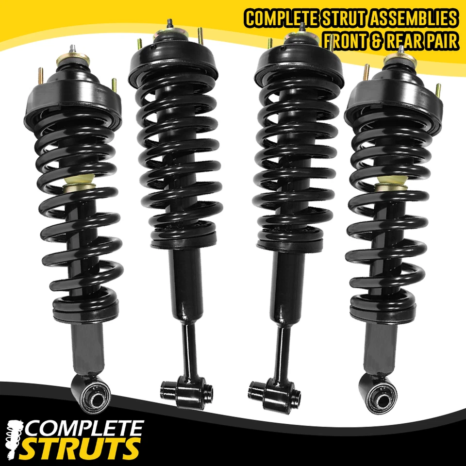 2002-2003 Ford Explorer Front & Rear Complete Struts & Coil Spring Assemblies - Image 1 of 1