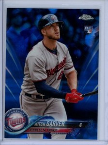 2018 Topps Chrome Sapphire MITCH GARVER #540 RC Rookie