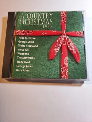 Country Christmas-Holiday Music 10 Songs 1996 VG+/EX CD14 - Imagem 1 de 2
