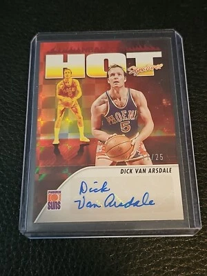 2023-24 NBA Hoops DICK VAN ARSDALE Auto Hot Signatures Phoenix Suns #11/25!! - Image 1 of 3