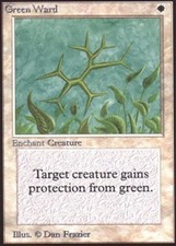 1x Green Ward NM, English MTG Unlimited