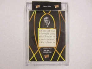 #5 2022 Piezas del Pasado Serie II Reliquia de Harry Houdini - Imagen 1 de 4