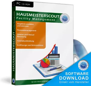 Sonderaktion,günstige Hausmeister Software,Rechnungsprogramm + Buchhaltung, EDV - Bild 1 von 1
