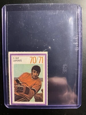 1970-71 Esso Power Players #5 Guy Lapointe Montreal Canadiens🔥🔥 - Image 1 of 2