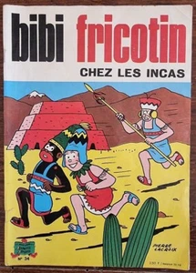 BIBI FRICOTIN chez les incas (N° 34) par Lacroix. 1974. Bel état (2) - Imagen 1 de 2