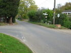 Photo 6X4 Road Junction At The Village Sign Tuttington The Roads Meeting C2017