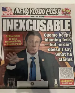 Periódico New York Post, 20 de febrero de 2021 - Imagen 1 de 7