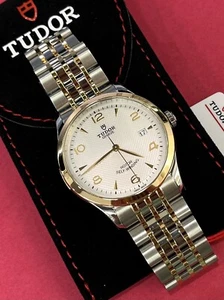 New Tudor M91551-0001 "1926" Two Tone Rose Gold Bezel 39mm Stainless Mens Watch - Picture 1 of 14