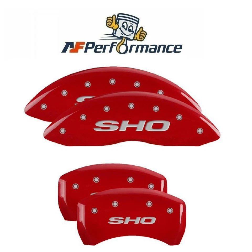 Красные алюминиевые крышки суппортов MGP 6061-T6 для Ford Taurus SHO 13–18 годов выпуска требуют 18 дюймов - Изображение 1 из 1