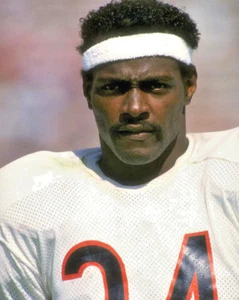 Chicago Bears WALTER PAYTON Glossy 8x10 Photo Print Football Poster HOF 93 - Picture 1 of 1