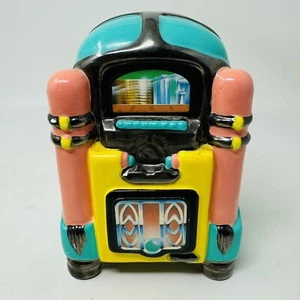 Vintage Enesco 1987 Jukebox Music Box Plays Love Me Tender Made Taiwan - Tested - Picture 1 of 6