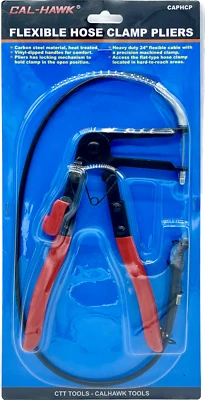 Alicates de abrazadera de manguera de largo alcance de cable flexible de 2 pies manguera de agua de aceite combustible de repuesto Foto 1 de 3