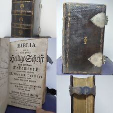 Biblia das ist Die ganze Heilige Schrift 1815 ~ German Bible ~ Dual Endpapers
