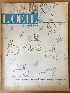 L'OEIL - Revue d'Art - N° 35 - novembre 1957- art, architecture - Bild 1 von 1