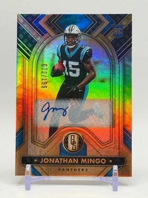 2023 Panini Gold Standard - Jonathan Mingo Autographs /199 #156 Cowboys (AU, RC) - Image 1 of 3