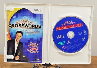 Wii Merv Griffin's Crosswords - CIB *Tested & Works* - Image 1 of 4