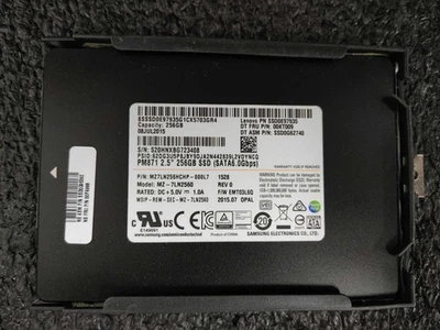 Lenovo SSD0E9735 00KT009 MZ-7LN2560 256GB 6Gb/s SATA 2.5" SSD - Image 1 of 4
