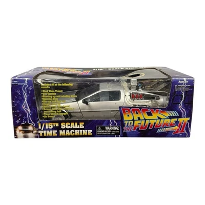 Back To The Future II DeLorean 1/15 Time Machine Movie Car Diamond Select Sealed - Image 1 of 4