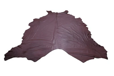 Tapicería de cuero de vaca borgoña púrpura piel completa 50 pies cuadrados Foto 1 de 2