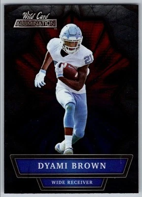 2021 Wild Card Alumination Dyami Brown Washington Football Team #125 - Image 1 of 2