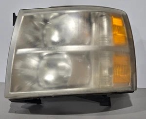 2007-2013 CHEVROLET SILVERADO FRONT LH HEADLIGHT ASSEMBLY P/N 25962804 GENUINE - Picture 1 of 7