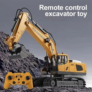 Tractor de construcción excavadora profesional Top Race TR-211 1:14 15 canales RC - Imagen 1 de 15