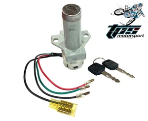 IGNITION BARREL MAIN ON / OFF SWITCH & KEYS FITS: HONDA XL 200 R  1982 - 1984 - Picture 1 of 2