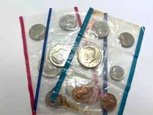 US MINT 1984 D & P Mint & 1971 Uncirculated Kennedy Proof Sets - 18 Coins! - Picture 1 of 2