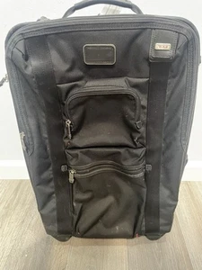 Tumi Alpha Bravo McConnell Rolling Carry On Luggage Suitcase  - Picture 1 of 10