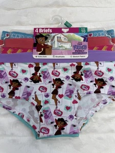 Disney Proud Family Briefs Girls Size 10 4 Pack Penny Cartoon Underwear Kids TV - Picture 1 of 8