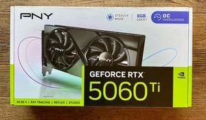 PNY NVIDIA GeForce RTX 5060 Ti 8 GB Overclocked GPU - Picture 1 of 3
