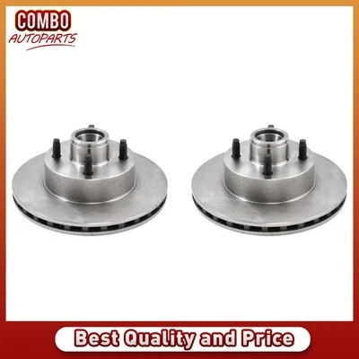 Conjunto de rotor y buje de freno de disco delantero para Ford Cougar 1985-1986 Foto 1 de 3