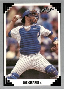 1991 Leaf Major League MLB Baseball Joe Girardi Chicago Cubs #258 - Picture 1 of 2
