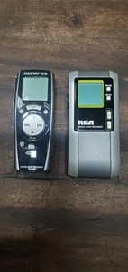 Olympus Digital Voice Recorder VN-960PC 128 MB 16.5 Hrs Plus RCA recorder Works - Picture 1 of 10