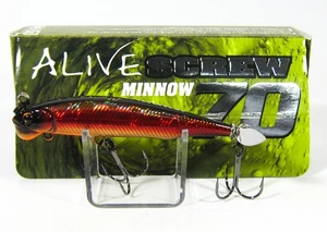 Señuelo de hundimiento Imakatsu Alive Screw Minnow 70 190 (4340) - Imagen 1 de 6