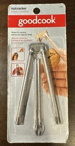 NEW GOODCOOK #21085 Handheld Metal Nutcracker with Two Picks - Picture 1 of 8