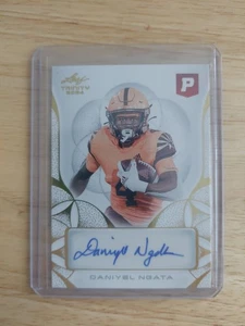 Daniyel Ngata Auto. 2024 Leaf Trinity Pristine Auction. Card Ba-dn1. - Picture 1 of 2