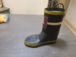 Metal Fire boot Bank 8 inches tall - Picture 1 of 5