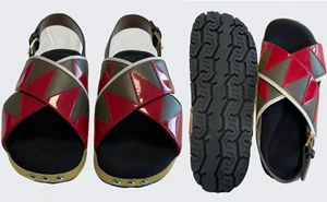 Marni Leather Anatomic Fussbett Slingback Sandals Schuhe Flats Shoes New Ovp 41 - Bild 1 von 10