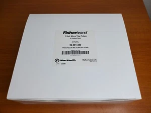 Fisher Brand 1,2 ml Mikrotiterröhrchen im Verdünnungsgestell 02-681-380 (Packung mit 960) - Bild 1 von 3