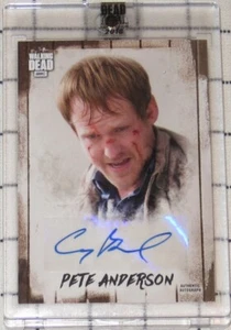 Topps Walking Dead Autograph Collection AUTO - Corey Brill as Pete Anderson /99 - Picture 1 of 2